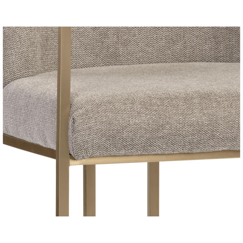 Rayla Dining Armchair - Belfast Oyster Shell 5 Rayla Dining Armchair - Belfast Oyster Shell - Image 5