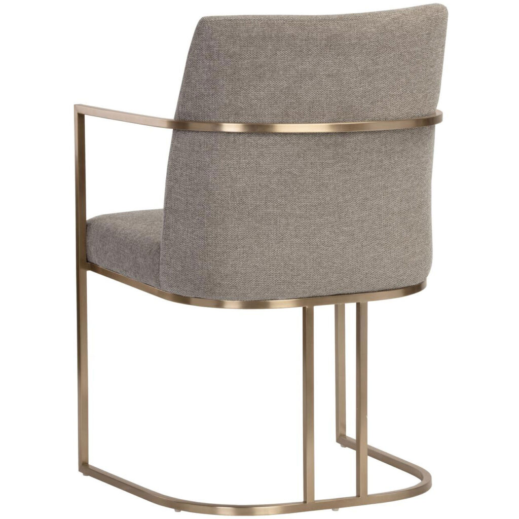 Rayla Dining Armchair - Belfast Oyster Shell - Image 4