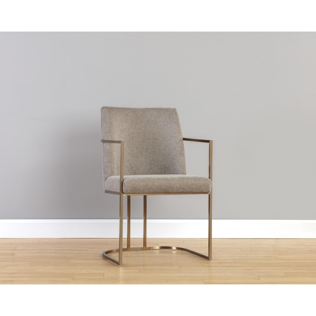 Rayla Dining Armchair - Belfast Oyster Shell - Image 5