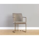 Rayla Dining Armchair - Belfast Oyster Shell 106179 106179 RAYLA DINING ARMCHAIR BELFAST OYSTER SHELL 5