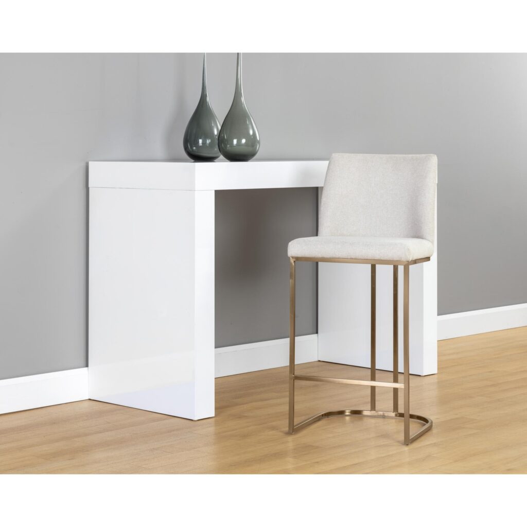 Rayla Counter Stool - Belfast Oatmeal - Image 4