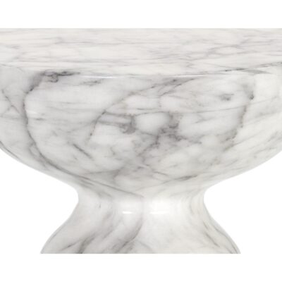 Goya End Table - Marble Look - White 9 Goya End Table - Marble Look - White 106284 106284 GOYA END TABLE MARBLE LOOK WHITE 6