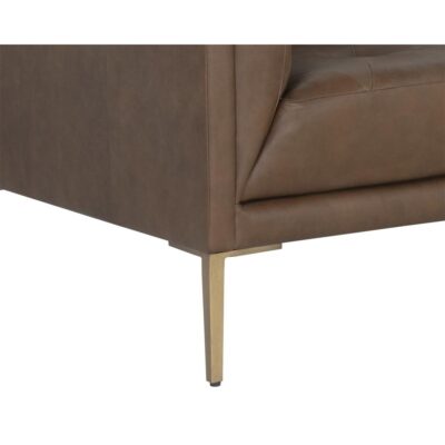 Westin Sofa - Vintage Caramel Leather 106287 106287 WESTIN SOFA VINTAGE CARAMEL LEATHER 6