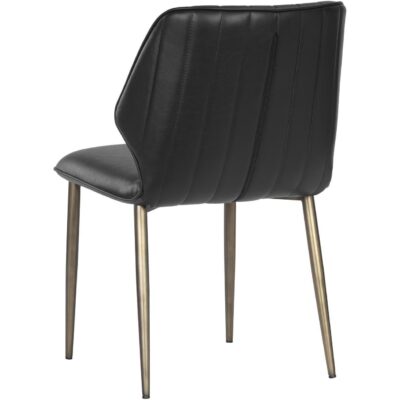 Clinton Dining Chair - Bronze - Bravo Black 9 Clinton Dining Chair - Bronze - Bravo Black 106316 106316 CLINTON DINING CHAIR BRAVO BLACK 3