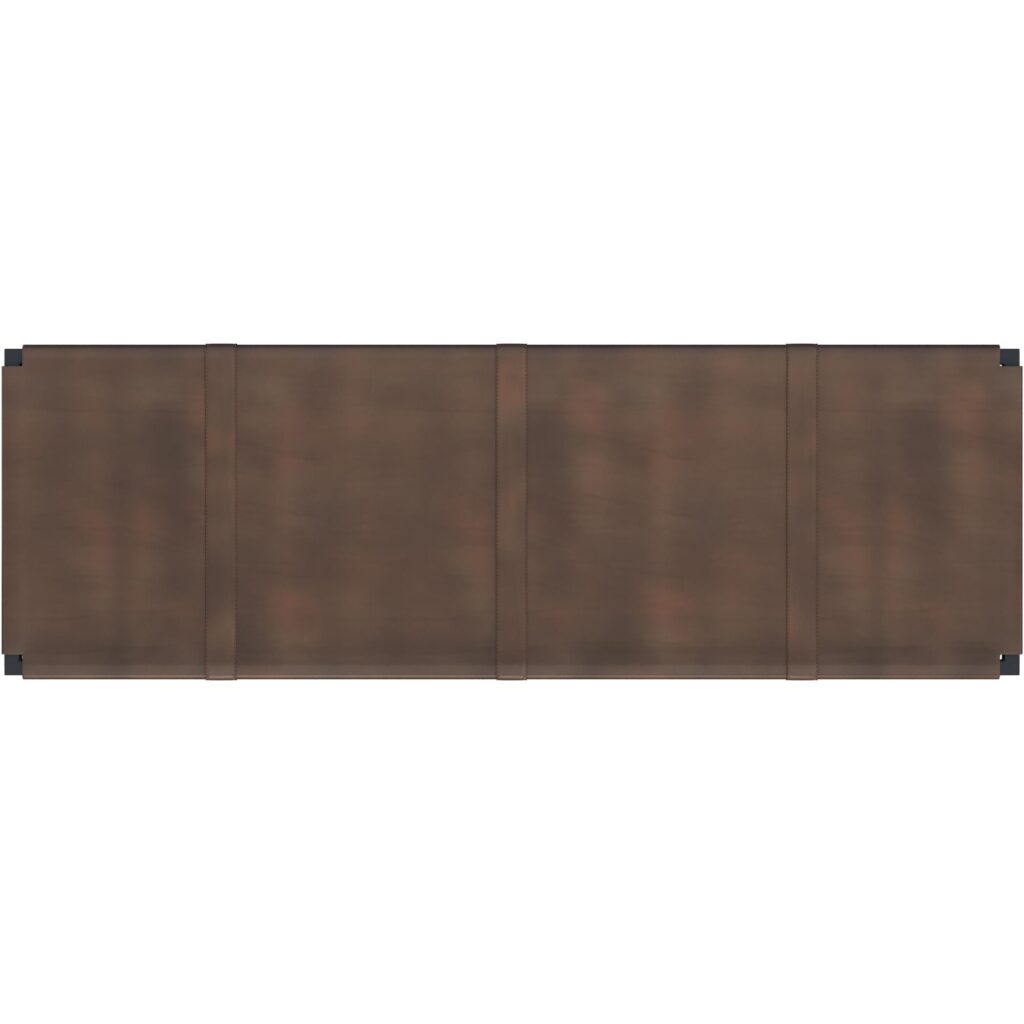Elon Bench - Vintage Cognac Leather - Image 3