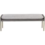 Bellevue Bench - Belfast Heather Grey / Bravo Ash 106404 106404 BELLEVUE BENCH BELFAST HEATHER GREY BRAVO ASH 2