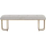 Maverick Bench - Belfast Heather Grey 106407 106407 MAVERICK BENCH HEATHER GREY 1