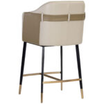 Carter Counter Stool - Napa Beige / Napa Tan 106433 106433 CARTER COUNTER STOOL NAPA BEIGE NAPA TAN 3
