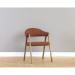 Burgos Dining Armchair - Belfast Rust 106476 106476 BURGOS DINING ARMCHAIR BELFAST RUST 5
