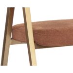 Burgos Dining Armchair - Belfast Rust 106476 106476 BURGOS DINING ARMCHAIR BELFAST RUST 6