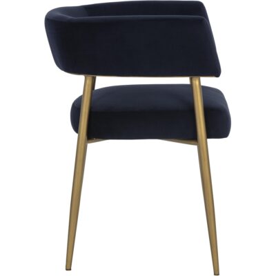Maestro Dining Armchair - Abbington Navy 106493 106493 MAESTRO DINING ARMCHAIR ABBINGTON NAVY 22