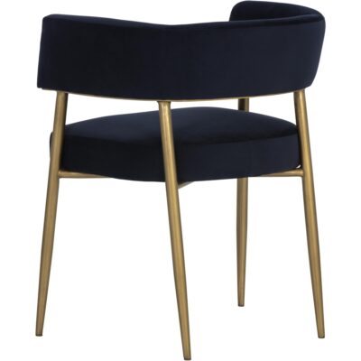 Maestro Dining Armchair - Abbington Navy 106493 106493 MAESTRO DINING ARMCHAIR ABBINGTON NAVY 23