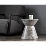 Astley End Table - Marble Look - Grey 106496 106496 ASTLEY END TABLE MARBLE LOOK GREY 5