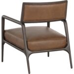 Damien Lounge Chair - Vintage Caramel Leather 106562 106562 DAMIEN LOUNGE CHAIR VINTAGE CARAMEL LEATHER 3