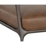 Damien Lounge Chair - Vintage Caramel Leather 106562 106562 DAMIEN LOUNGE CHAIR VINTAGE CARAMEL LEATHER 8