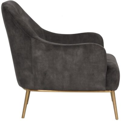 Cameron Lounge Chair - Nono Shitake 7 Cameron Lounge Chair - Nono Shitake 106596 106596 CAMERON LOUNGE CHAIR NONO SHITAKE 2