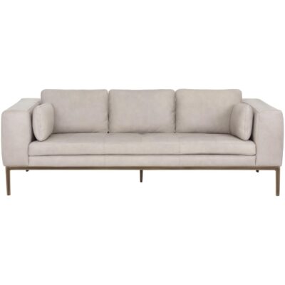 Burr Sofa - Bali Bone Leather 9 Burr Sofa - Bali Bone Leather 106598 106598 BURR SOFA BALI BONE LEATHER 1
