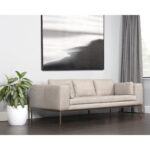 Burr Sofa - Bali Bone Leather 106598 106598 BURR SOFA BALI BONE LEATHER 5