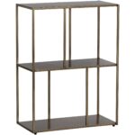 Eiffel Low Bookcase - Small - Antique Brass 106600 106600 EIFFEL LOW BOOKCASE SMALL ANTIQUE BRASS 1