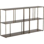 Eiffel Low Bookcase - Small - Antique Brass 106600 106600 EIFFEL LOW BOOKCASE SMALL ANTIQUE BRASS 4