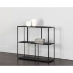 Eiffel Low Bookcase - Medium - Black 106601 106601 EIFFEL LOW BOOKCASE MEDIUM BLACK 5