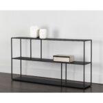 Eiffel Low Bookcase - Large - Black 106603 106603 EIFFEL LOW BOOKCASE LARGE BLACK 5