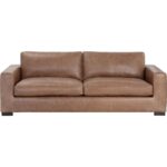 Baylor Sofa - Marseille Camel Leather 106616 106616 106616 BAYLOR SOFA MARSEILLE CAMEL LEATHER 1