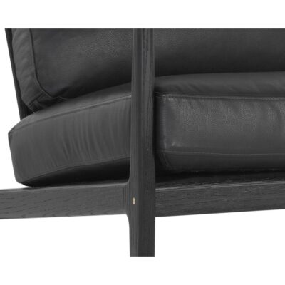 Gilmore Lounge Chair - Black - Black Leather 15 Gilmore Lounge Chair - Black - Black Leather 106691 106691 GILMORE LOUNGE CHAIR BLACK LEATHER 6