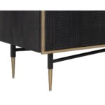 Markwood Sideboard - Brass - Dark Brown 106696 106696 MARKWOOD SIDEBOARD 7