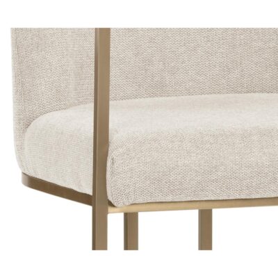 Rayla Dining Armchair - Belfast Oatmeal 106727 106727 RAYLA DINING ARMCHAIR BELFAST OATMEAL 6
