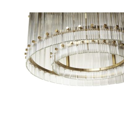 Kore Chandelier - Small - Brass - Clear 14 Kore Chandelier - Small - Brass - Clear 106785 106785 KORE CHANDELIER CLEAR 6
