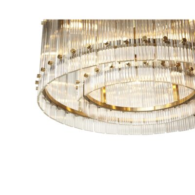 Kore Chandelier - Small - Brass - Clear 15 Kore Chandelier - Small - Brass - Clear 106785 106785 KORE CHANDELIER CLEAR 7