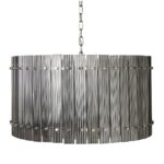 Kore Chandelier - Small - Nickel - Smoke Grey 106786 106786 KORE CHANDELIER SMOKE GREY 1