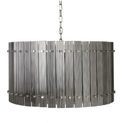 Kore Chandelier - Small - Nickel - Smoke Grey 106786 106786 KORE CHANDELIER SMOKE GREY 1