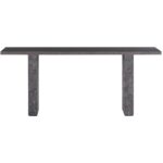 Rebel Console Table - Grey Marble / Charcoal Grey 106828 106828 REBEL CONSOLE TABLE GREY MARBLE CHARCOAL GREY 2