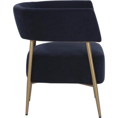 Maestro Lounge Chair - Danny Navy 106844 106844 MAESTRO LOUNGE CHAIR DANNY NAVY 2