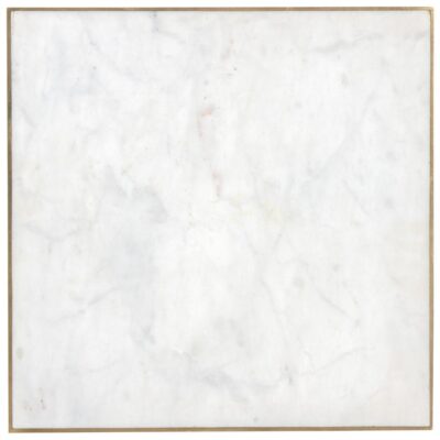 Daines End Table - White Marble 10 Daines End Table - White Marble 107023 107023 DAINES END TABLE WHITE MARBLE 2