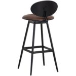 Ember Swivel Barstool - Bravo Cognac 107065 107065 EMBER SWIVEL BARSTOOL BRAVO COGNAC 3