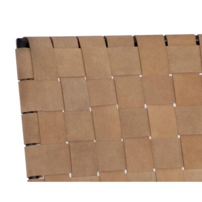 Omari Barstool - Suede Light Tan Leather 12 Omari Barstool - Suede Light Tan Leather 107068 107068 OMARI BARSTOOL BLACK LIGHT TAN LEATHER 7