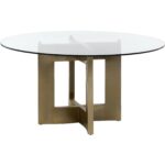 Lianne Dining Table Base 107077 107077 LIANNE DINING TABLE BASE 2
