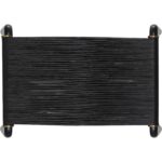 Riz Stool - Black Leather 107086 107086 RIZ STOOL BLACK LEATHER 2