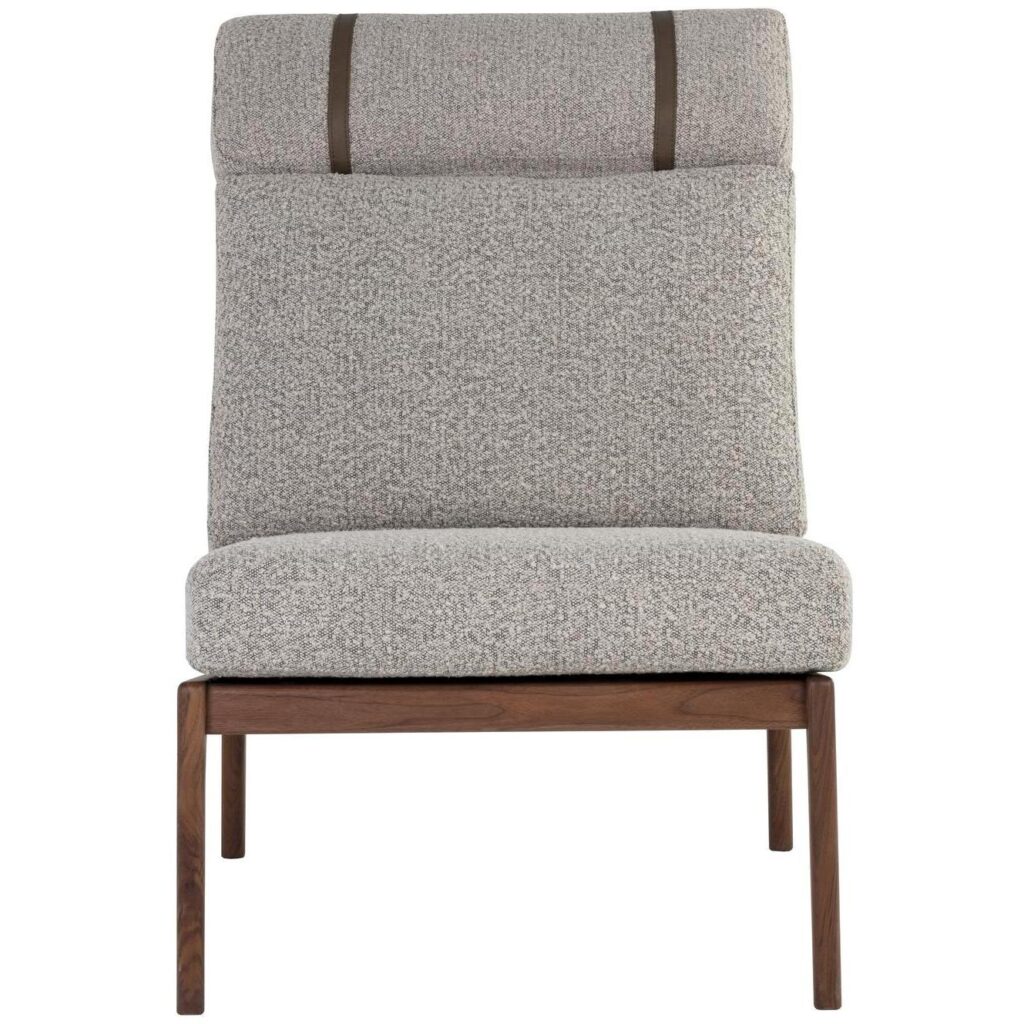 Elanor Lounge Chair - Walnut - Altro Cappuccino - Image 2