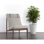 Elanor Lounge Chair - Walnut - Altro Cappuccino 107099 107099 ELANOR LOUNGE CHAIR 5