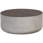 Diaz Coffee Table - Grey - Wood Grain Brown 107196 107196 DIAZ COFFEE TABLE GREY WOOD GRAIN BROWN 1