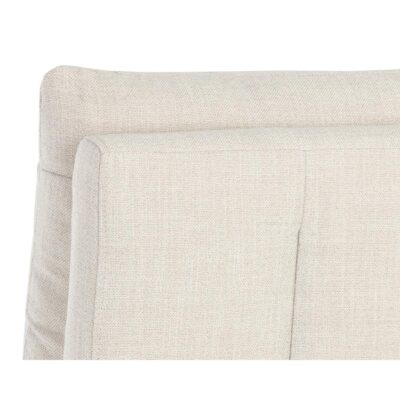 Glenrose Wheeled Dining Chair - Effie Linen 107449 107449 GLENROSE WHEELED DINING CHAIR EFFIE LINEN 8