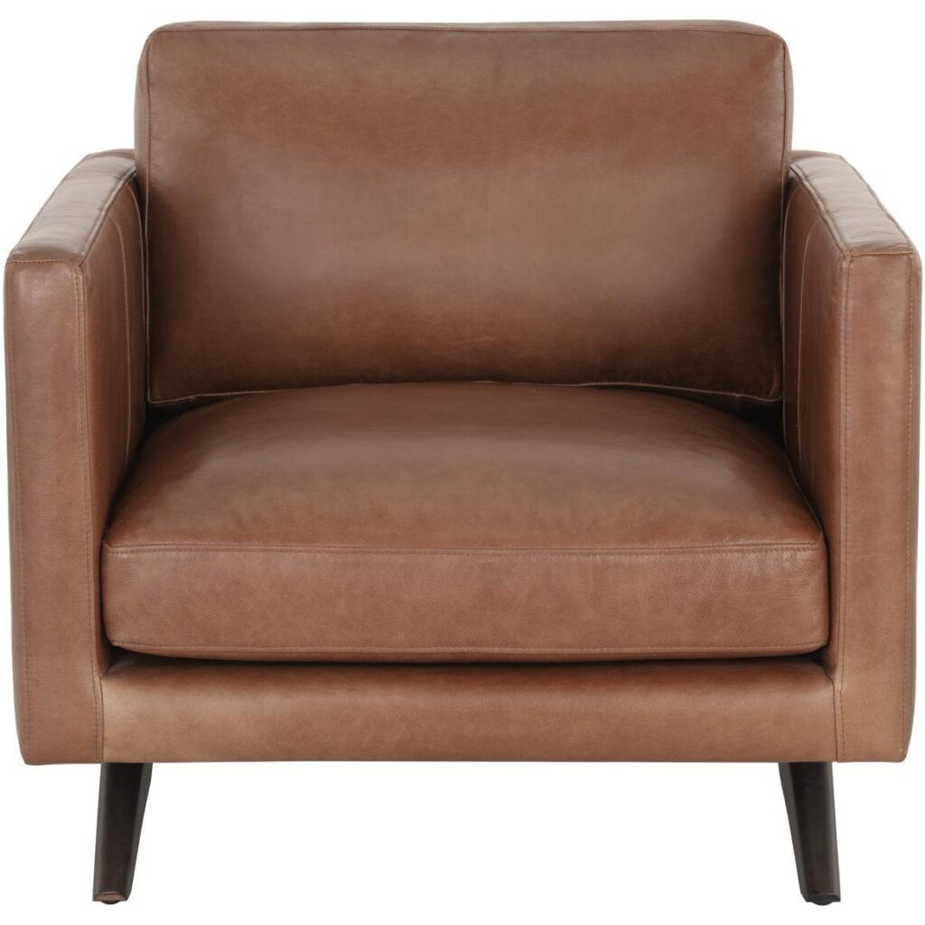 Rogers Armchair - Shalimar Tobacco Leather - Image 2