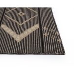 Asana Hand-Woven Rug - Black / Tan - 5' X 8' 107610 107610 ASANA HAND WOVEN RUG CHARCOAL BEIGE 5 X 8 6