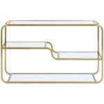 Silvia Console Table 107633 107633 SILVIA LOW BOOKCASE 2