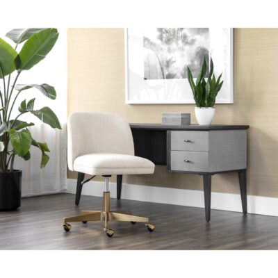 Kenna Office Chair - Belfast Oatmeal 12 Kenna Office Chair - Belfast Oatmeal 107655 107655 KENNA OFFICE CHAIR BELFAST OATMEAL 5