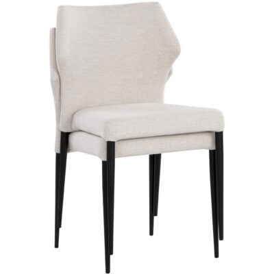 James Stackable Dining Chair - City Beige 17 James Stackable Dining Chair - City Beige 107682 107682 JAMES STACKABLE DINING CHAIR CITY BEIGE 11